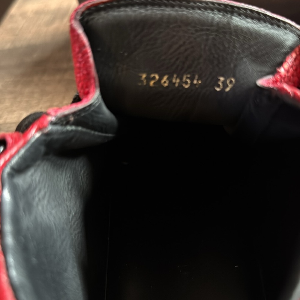 BALENCIAGA LEATHER SNEAKER - Picture 6 of 6